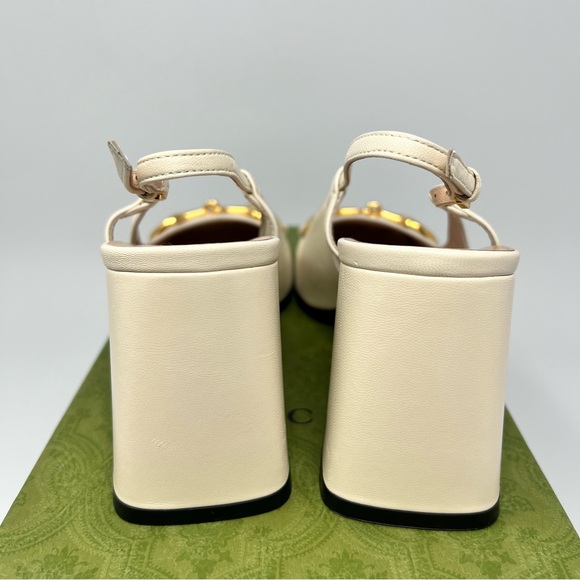 Gucci Horsebit Slingback Pumps - Picture 7 of 12